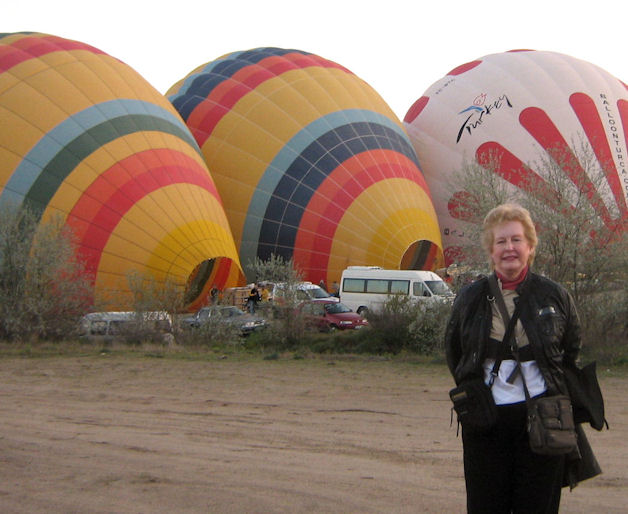 hot air balloons almost ready to go!