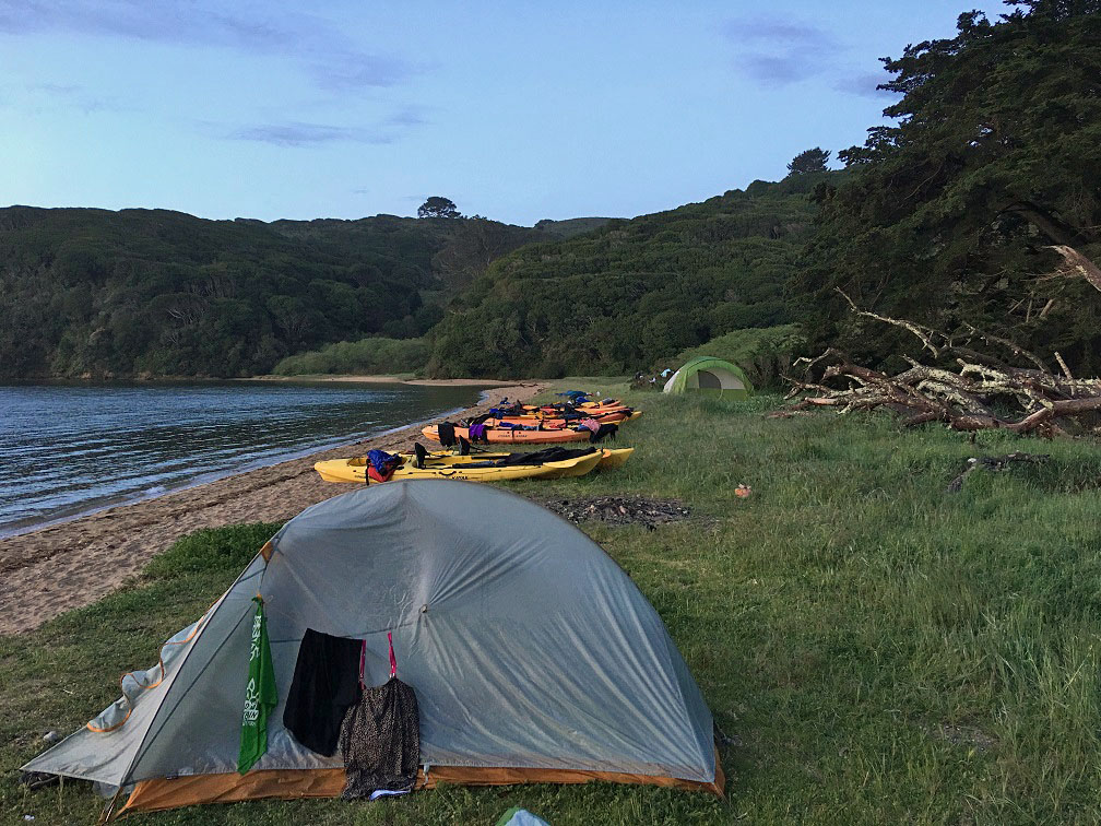 Kayaking Tomales Bay, California