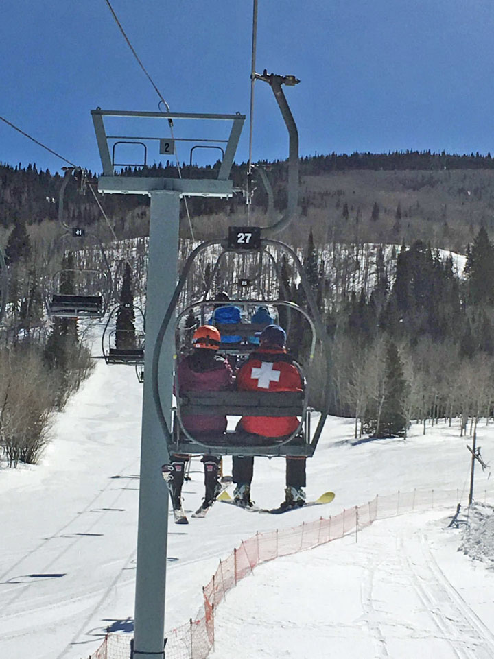 Ski Patrol at Powderhorn Colorado