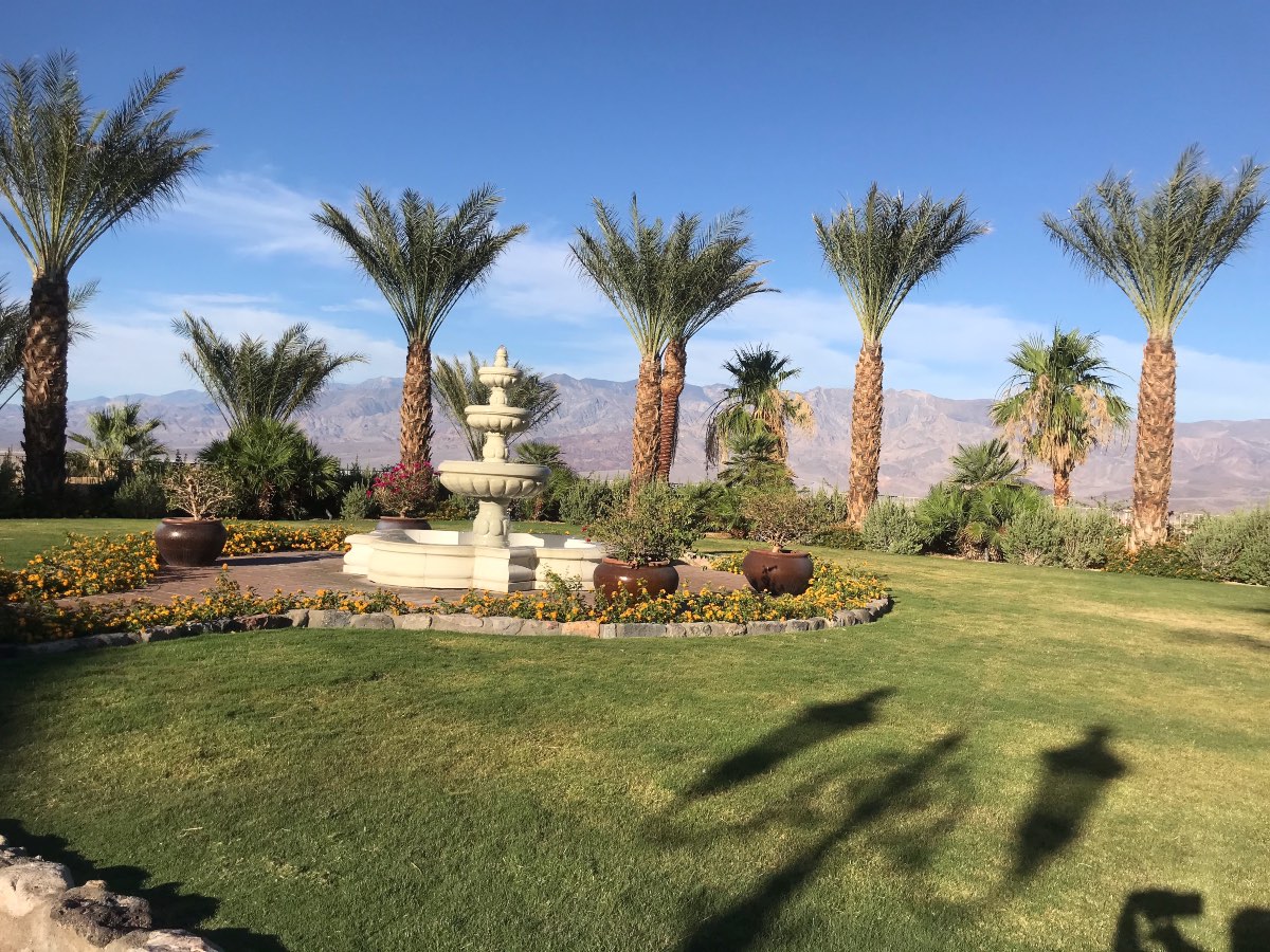 Oasis in Death Valley, U.S.A.