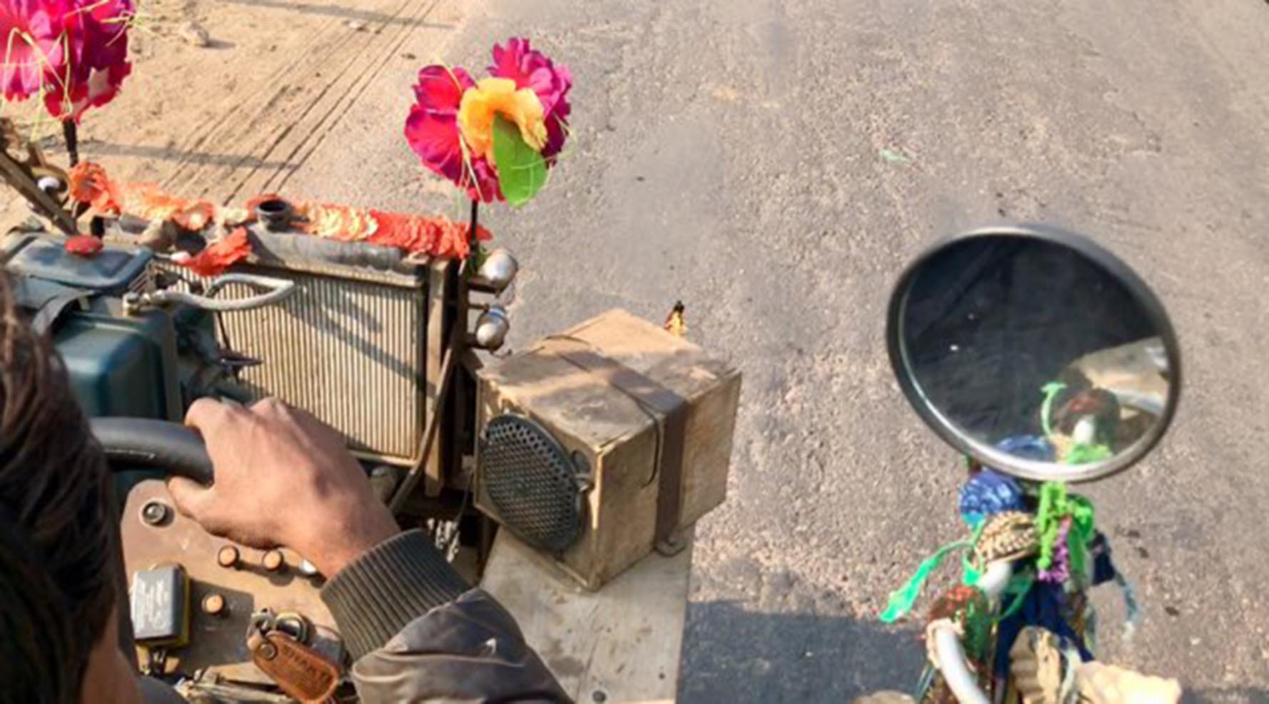 Joyriding in a Jugaad in Rajasthan