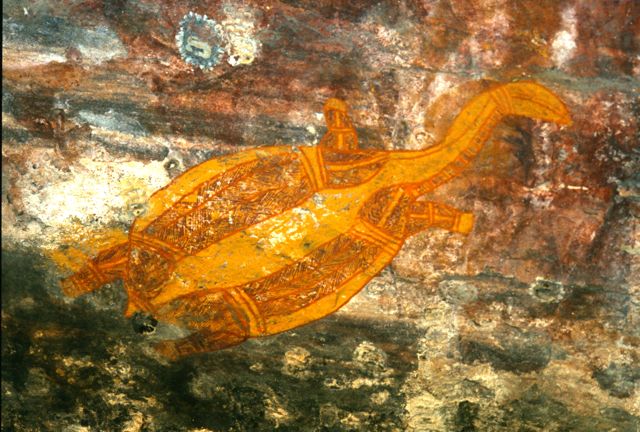 Aboriginal cave art Kakadu National Park, Australia