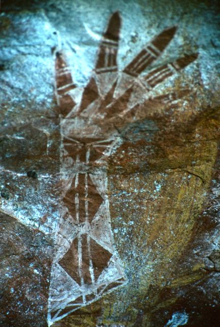 Aboriginal art in Kakadu National Park, Australia