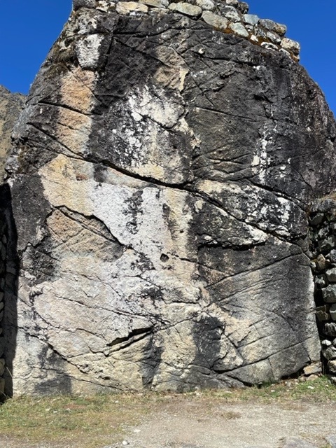 Inca Trail messenger stone