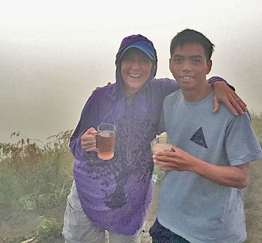 Climbing Mount Batur in Bali