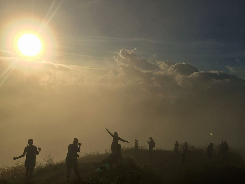 Climbing Mount Batur in Bali