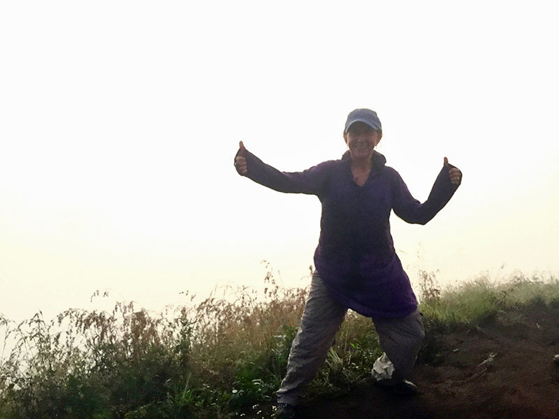 Climbing Mount Batur in Bali