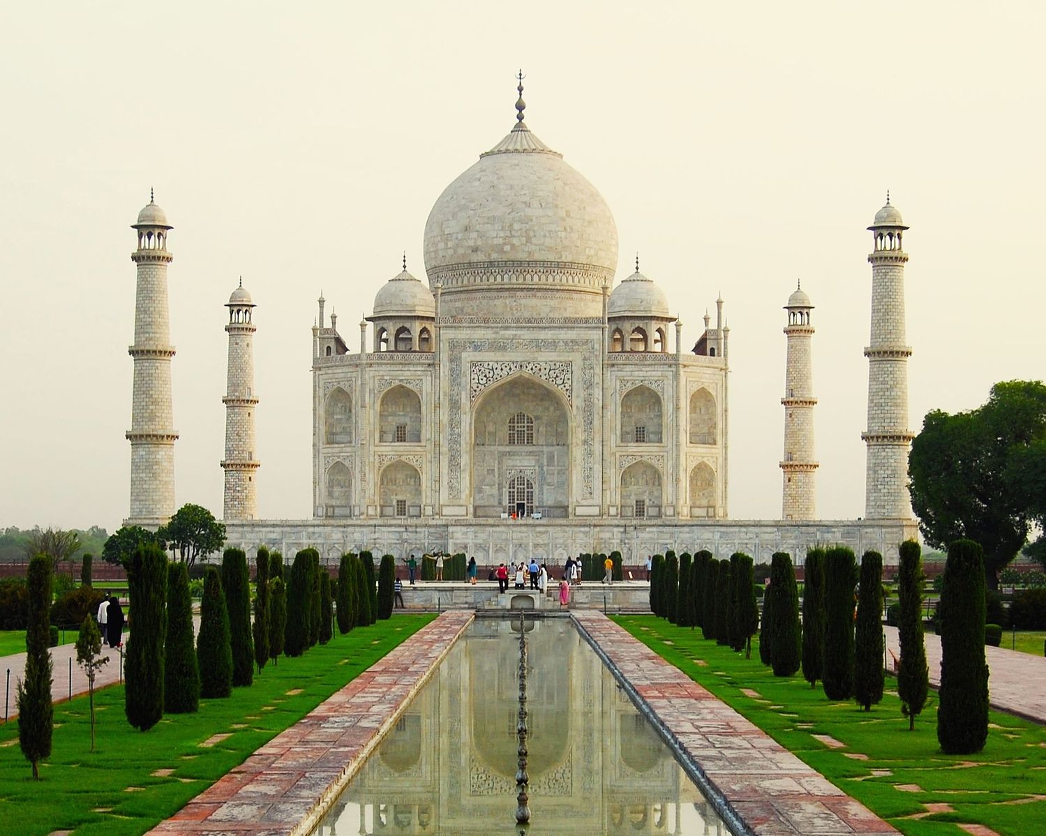 The Taj Mahal in India