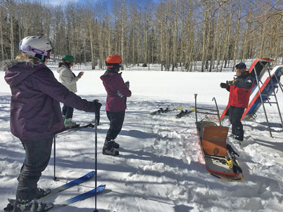 Ski Patrol at Powderhorn Colorado