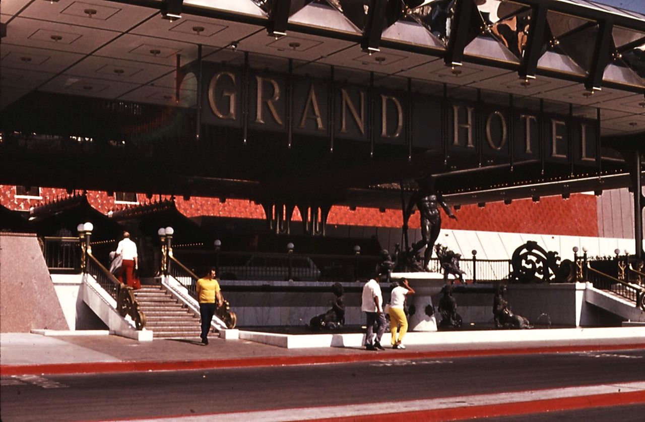 MGM Grand Hotel, Las Vegas, Strip, 1970s, seventies, gaming, casino