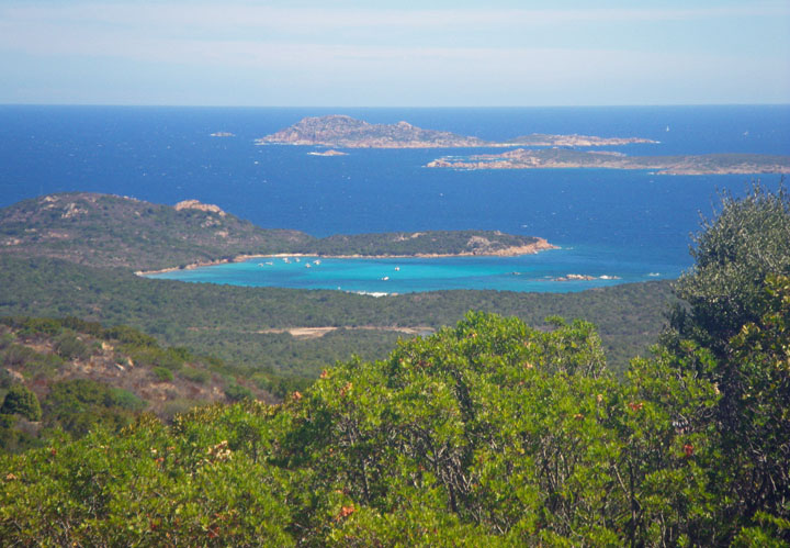 Sailing Sardinia on a windy day