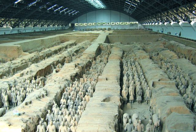 Xian - site of the Terra Cotta warriors