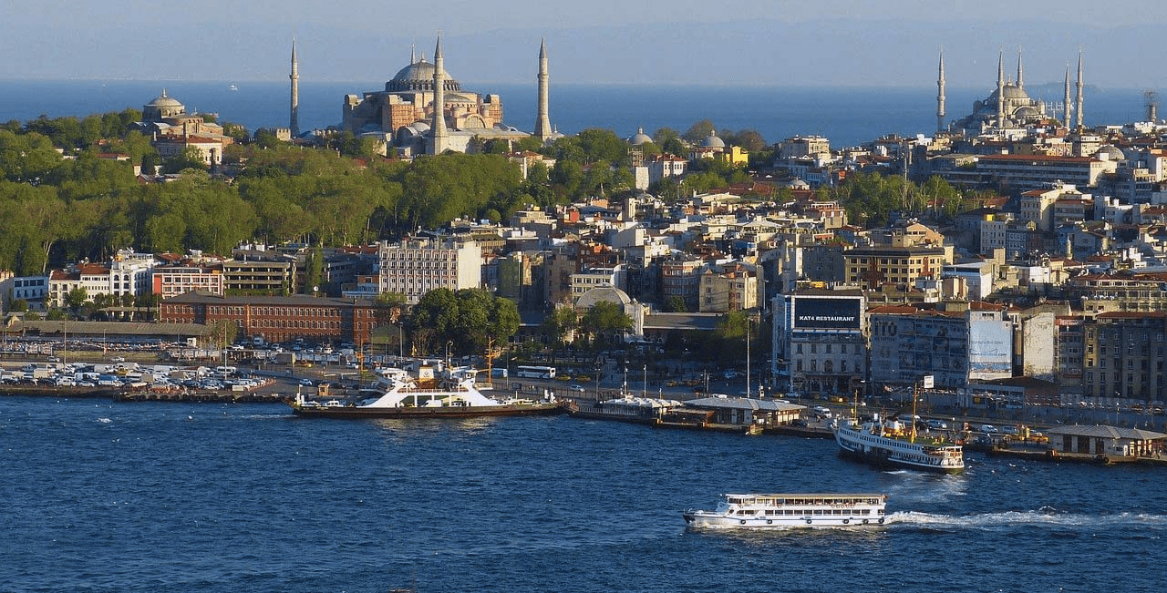 View of Istanbul over the Golden Horn