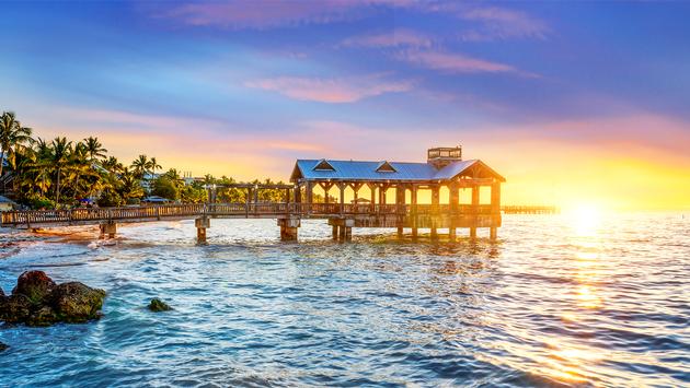 Sunset at Key West, Florida