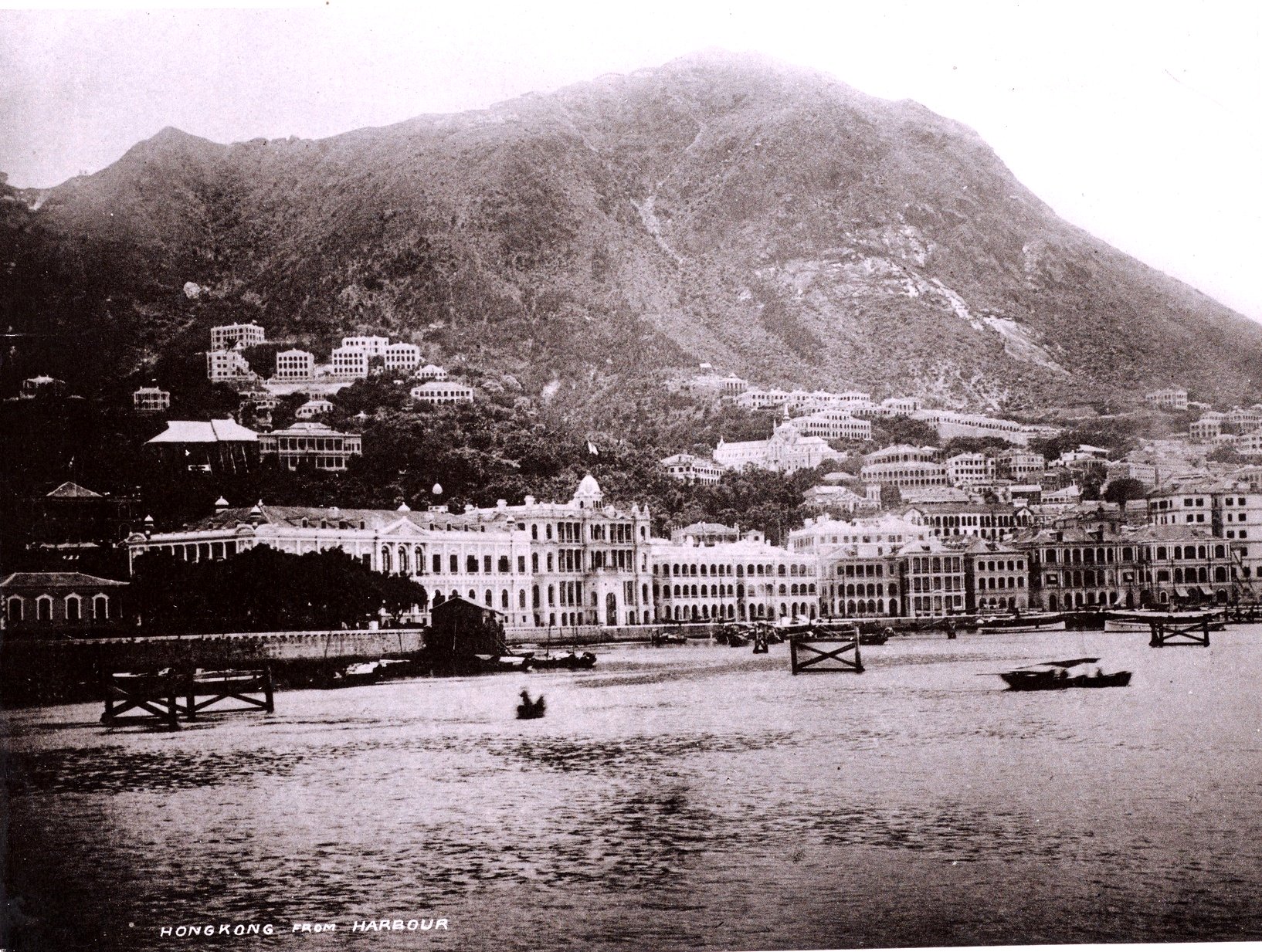 Hong Kong Harbour, 1889. (Digital image courtesy of the Getty’s Open Content Program)