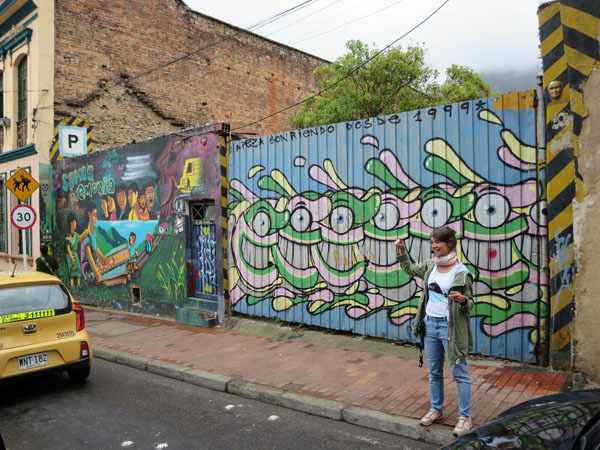 Bogota graffiti Colombia