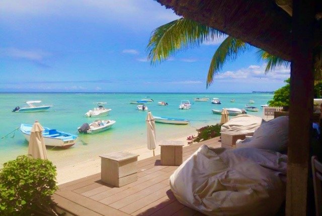 Bay Bar beach in Mauritius