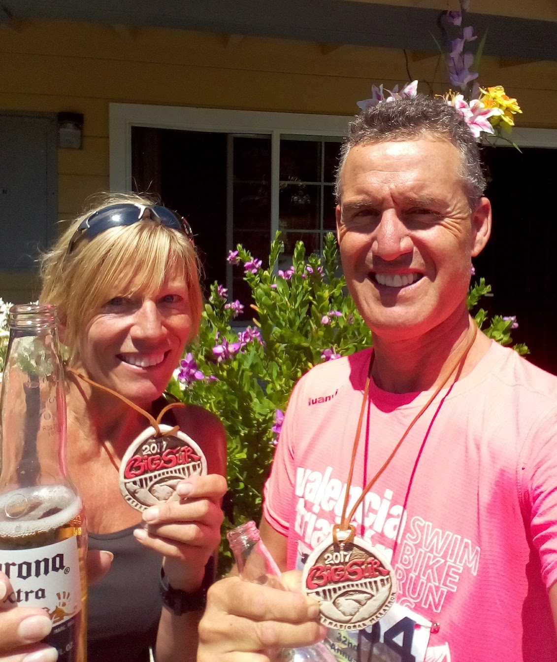 San Francisco Bay Area - Big Sur Marathin medals