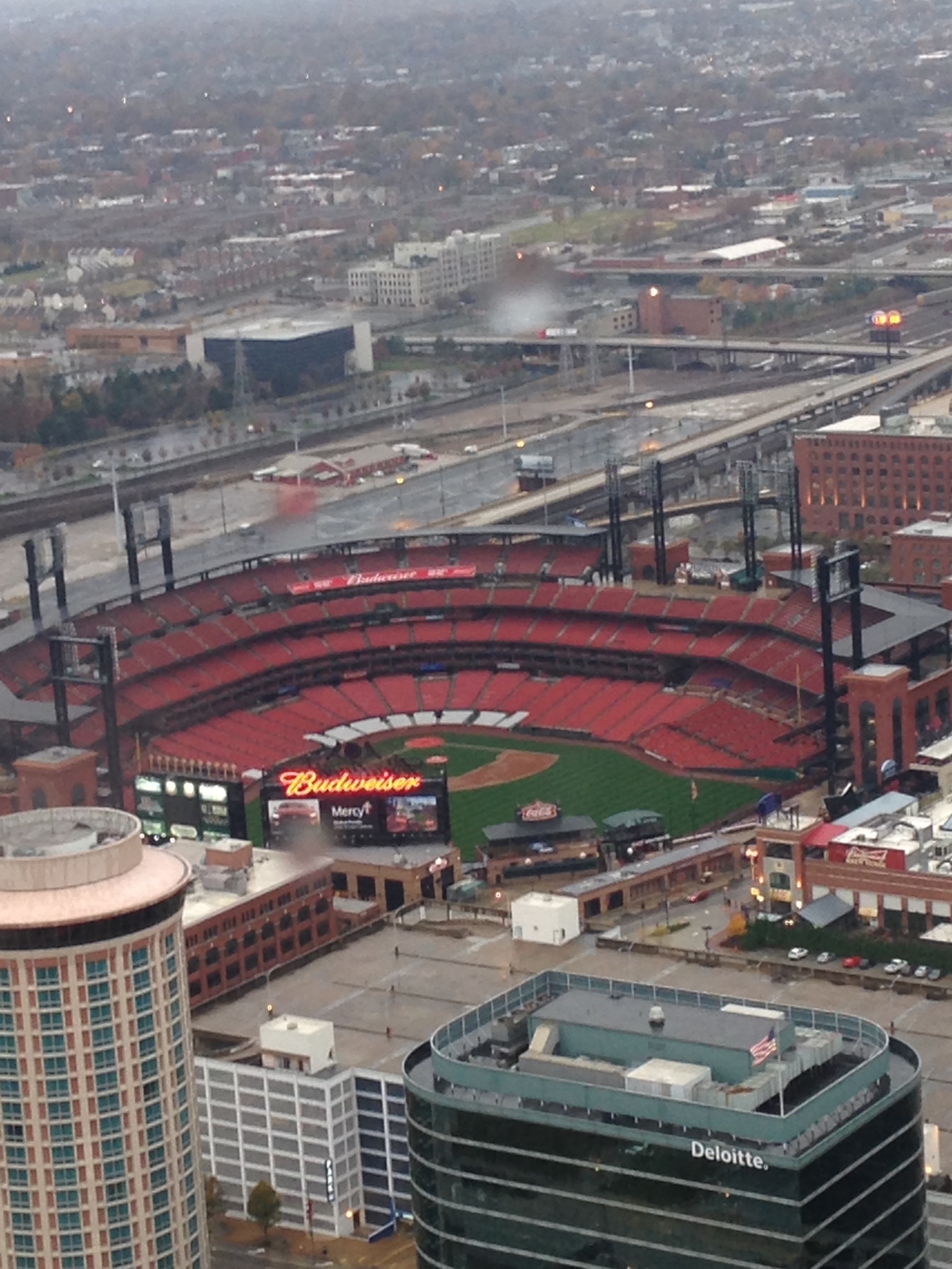 Gateway Arch, St. Louis, Missouri, thrill, ride, view, Busch Stadium