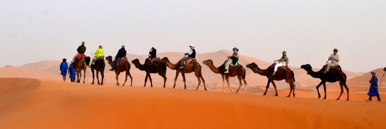 Camel Ride in Morocco