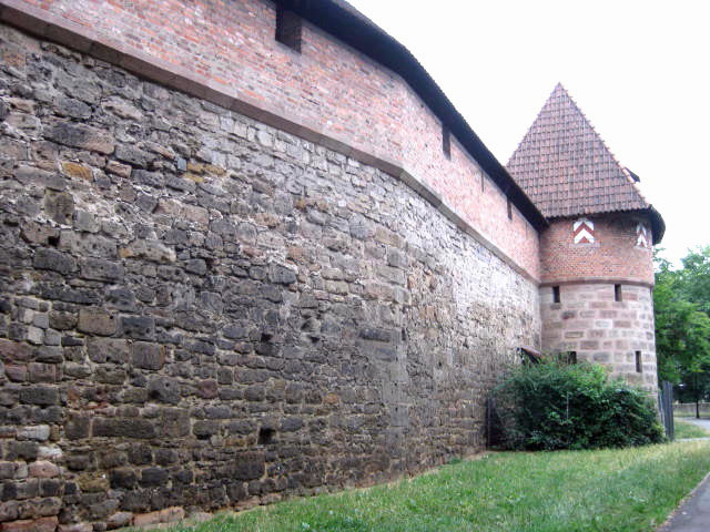 Old City Nuremberg Germany, also called Nürnberg in German