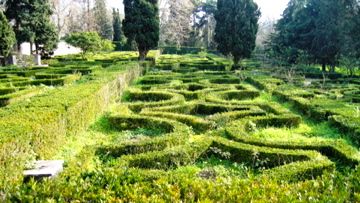 Gardens outside the Queluz Palace