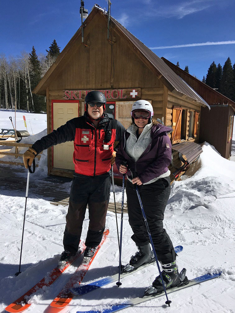 Ski Patrol at Powderhorn Colorado