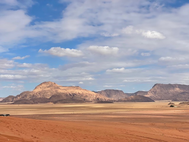 mountain landscape of Wadi Rum
