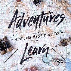 Map Image - quote adventures are best way to learn