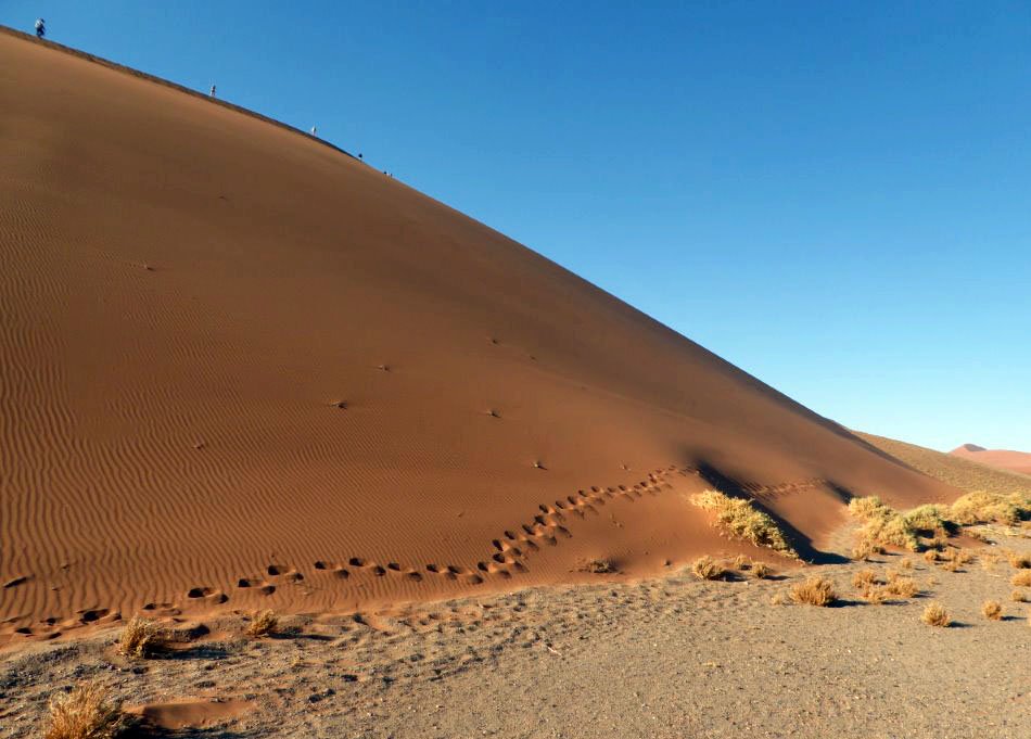 On the road Namibia