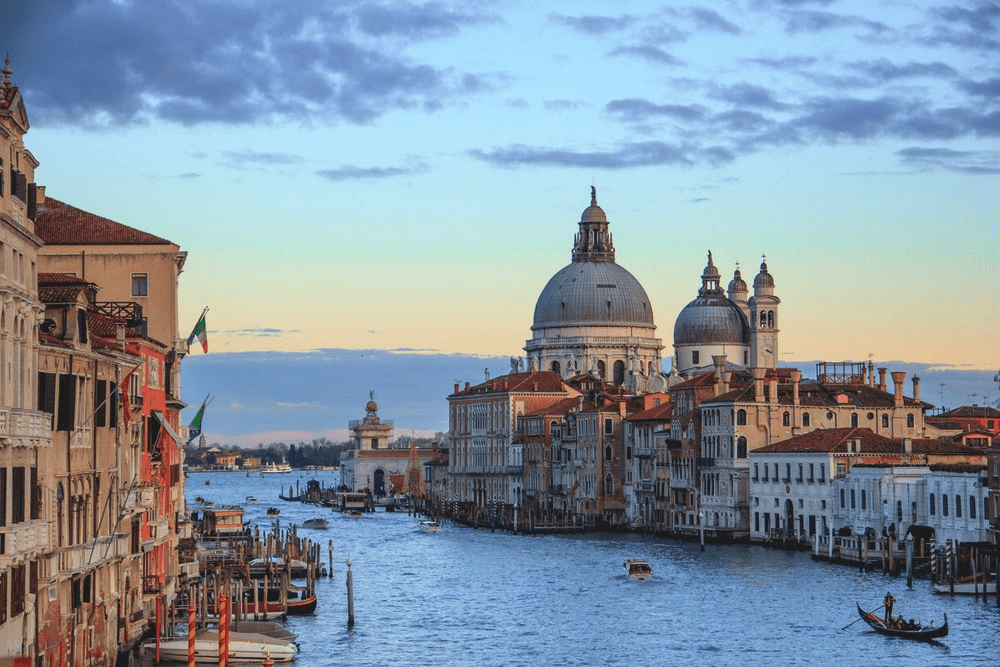 The Grand Canal in Venice