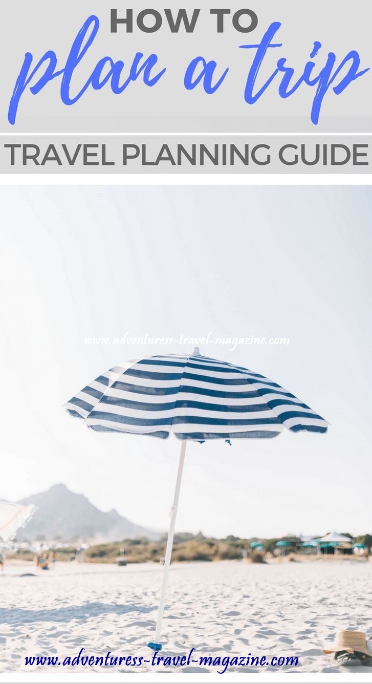 how to plan a trip