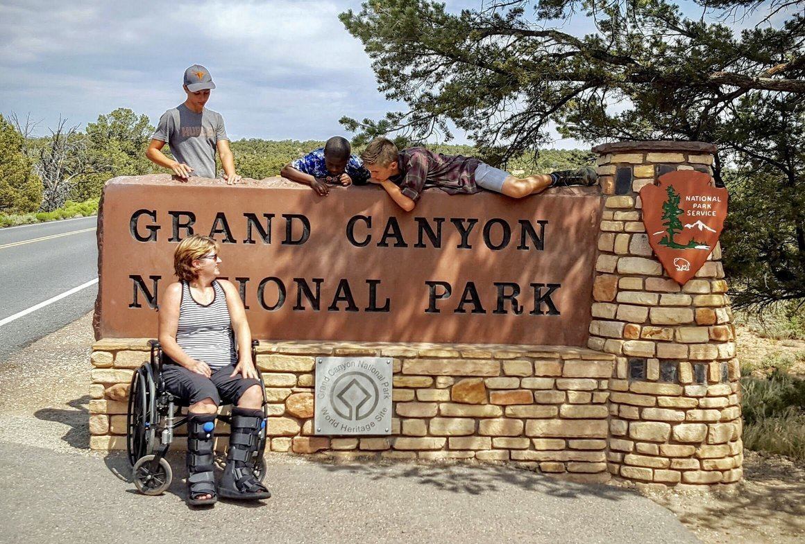 Entrance to Grand Canyon National Park