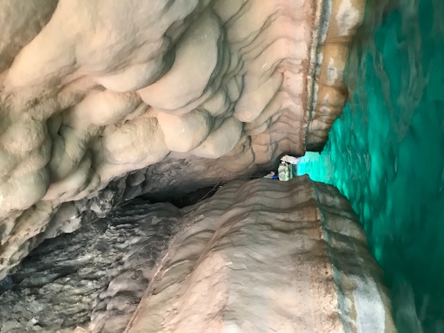 cave - rock formations and water